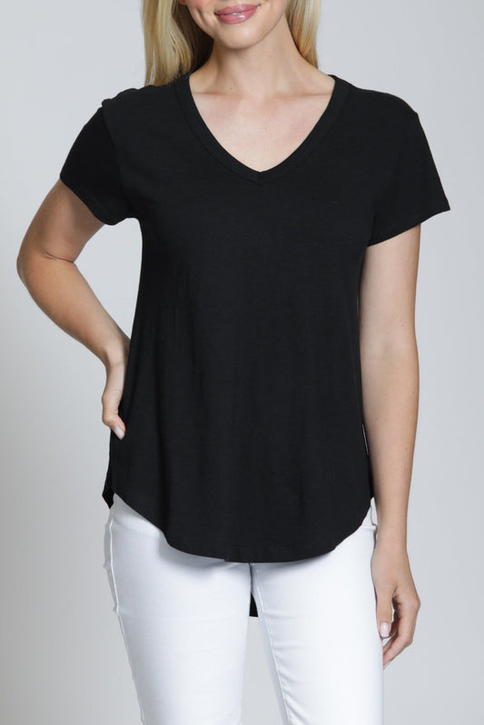 Short Sleeve V-Neck