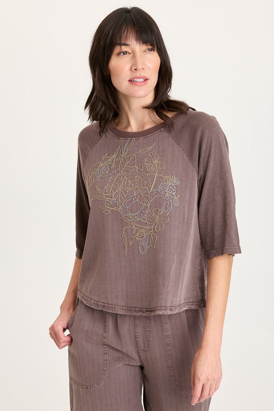 Embroidered Jory Top