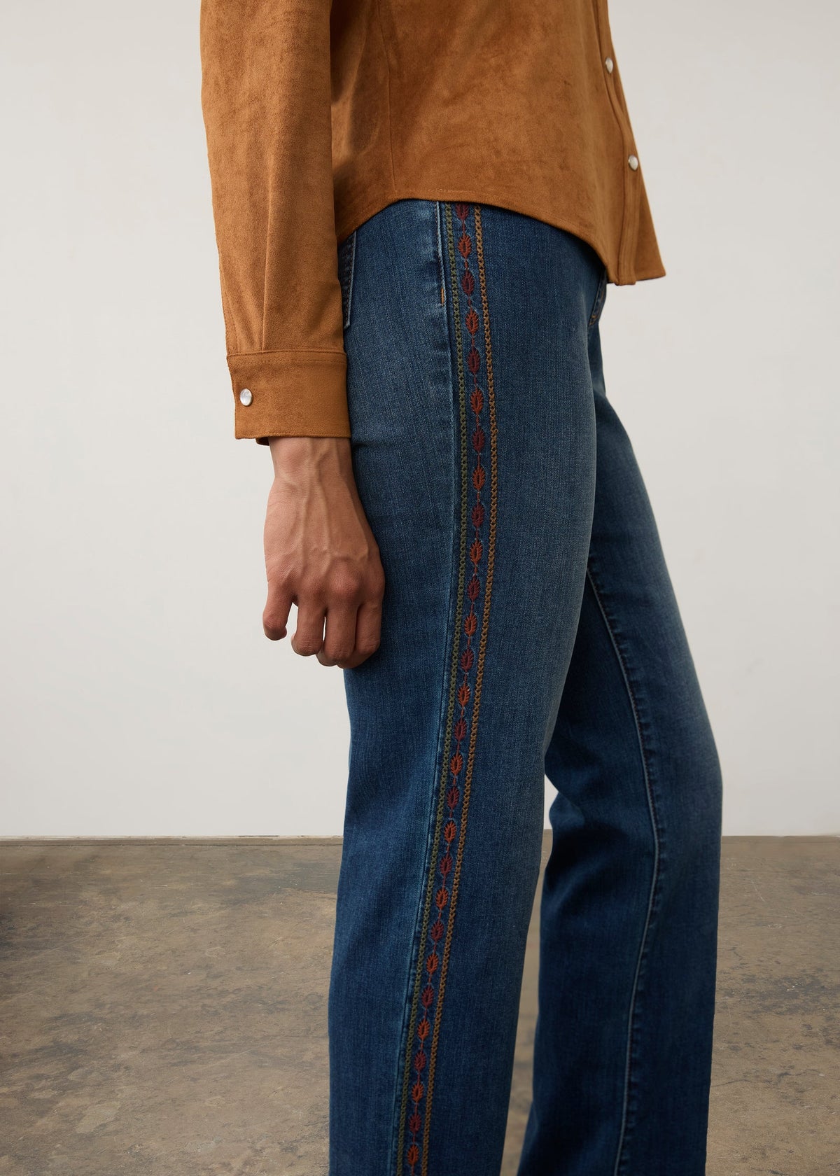 Straight Ankle Denim