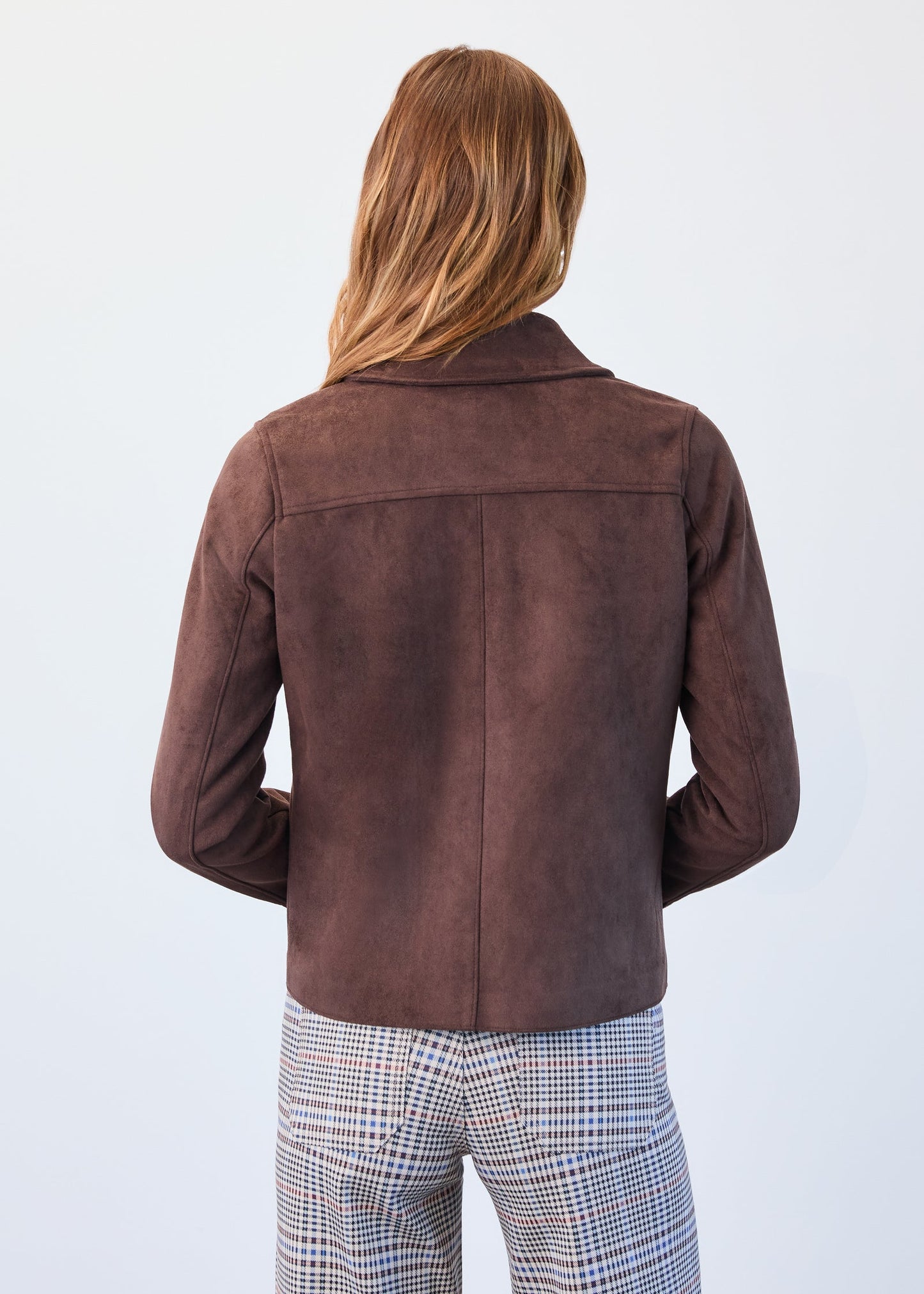 Faux Suede Jacket
