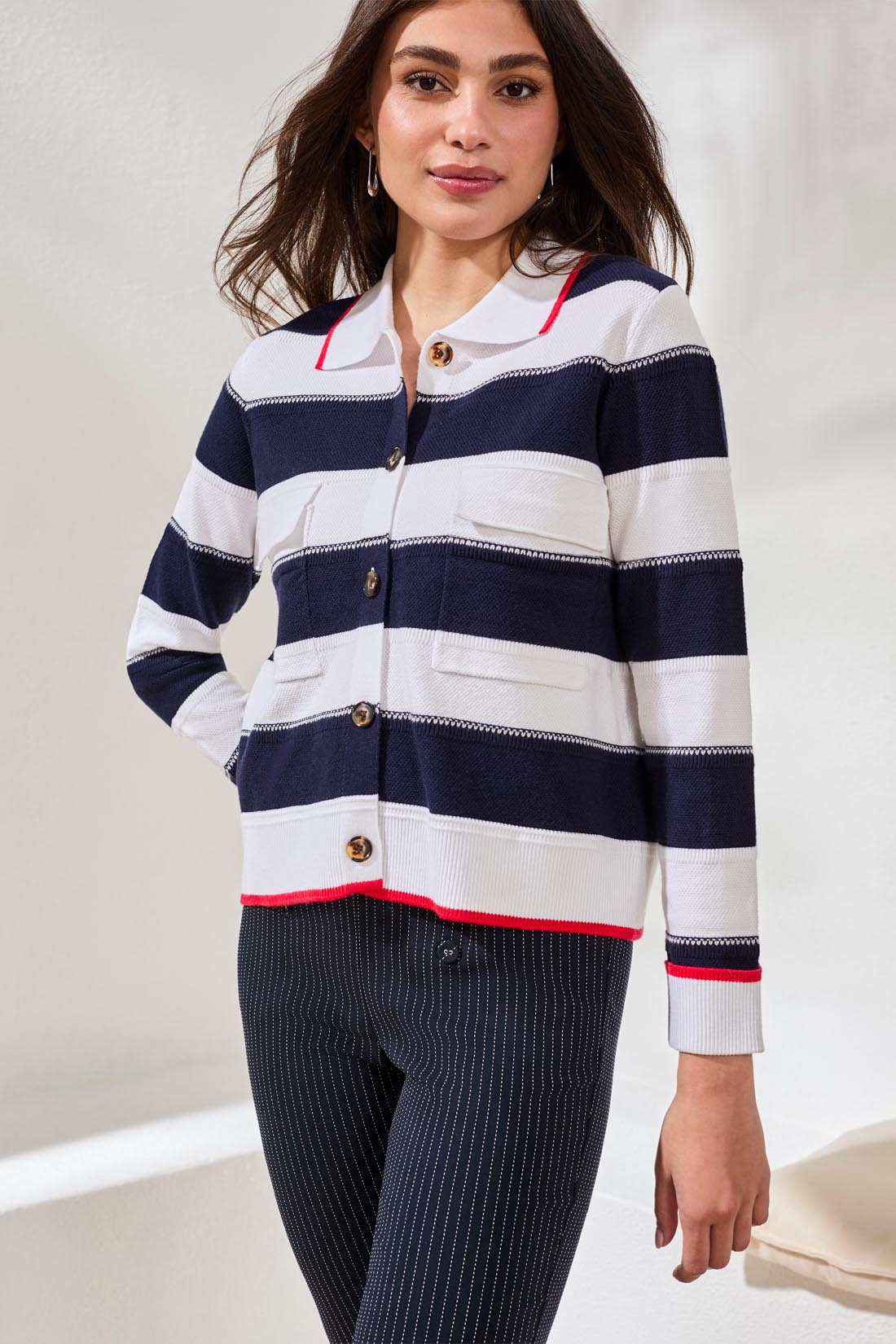 Button Front Cardigan