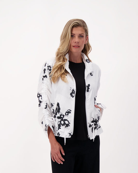 White Bomber Jacket