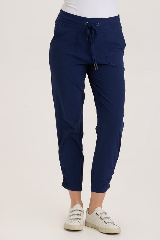 comfy navy lounge pant, stretchy