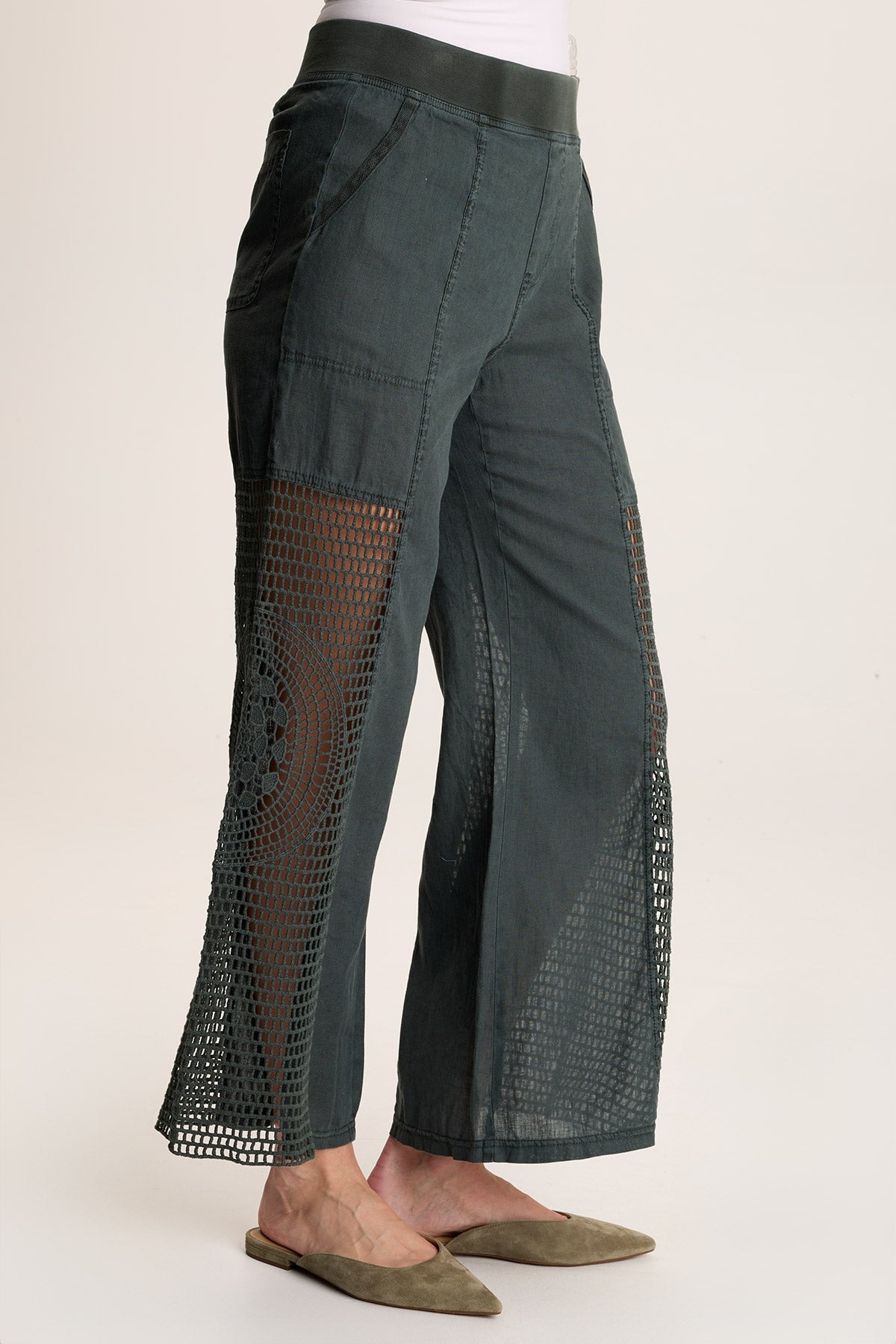 Tangent Crochet Wide Leg