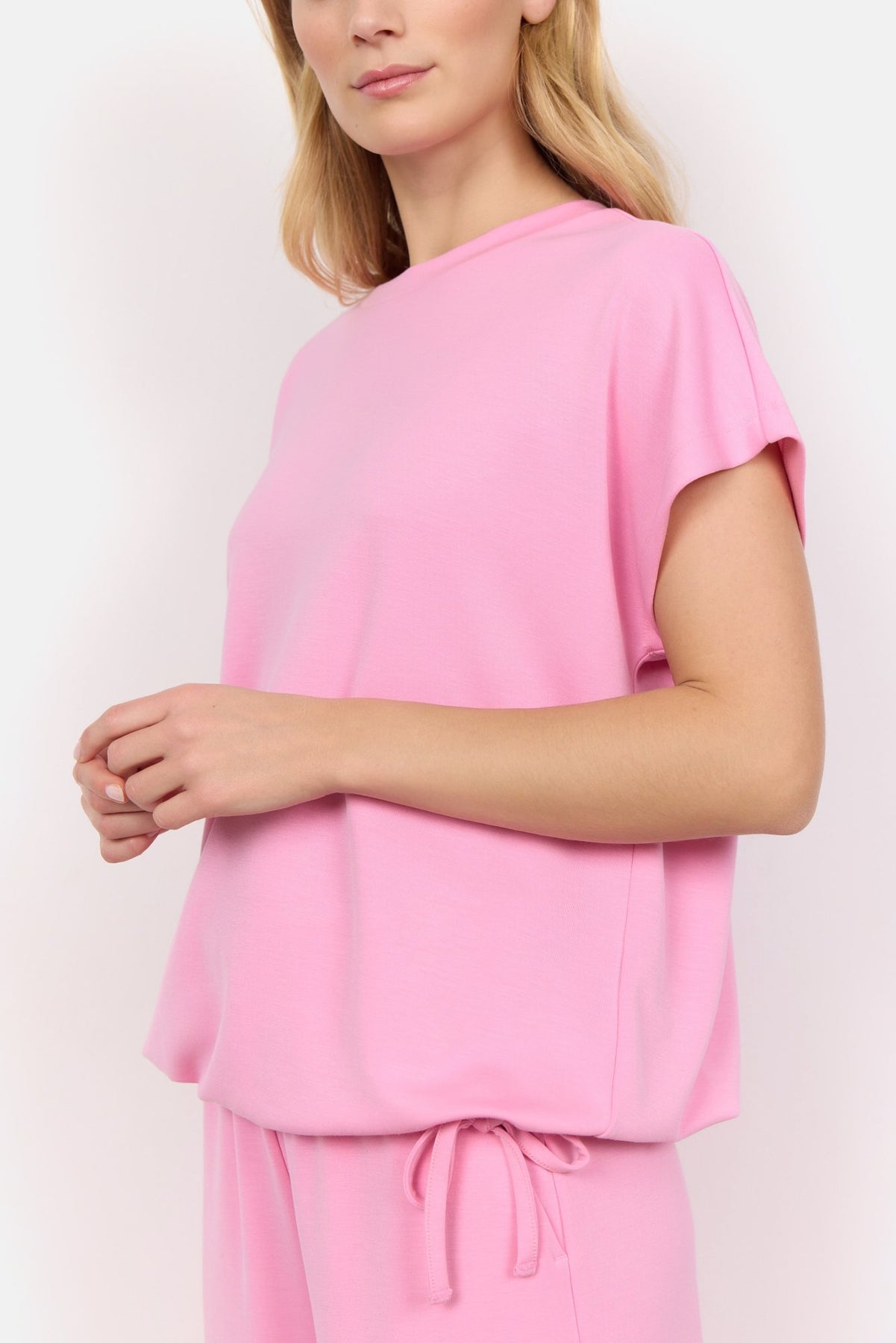 banu comfy sweatshirt tshirt pink