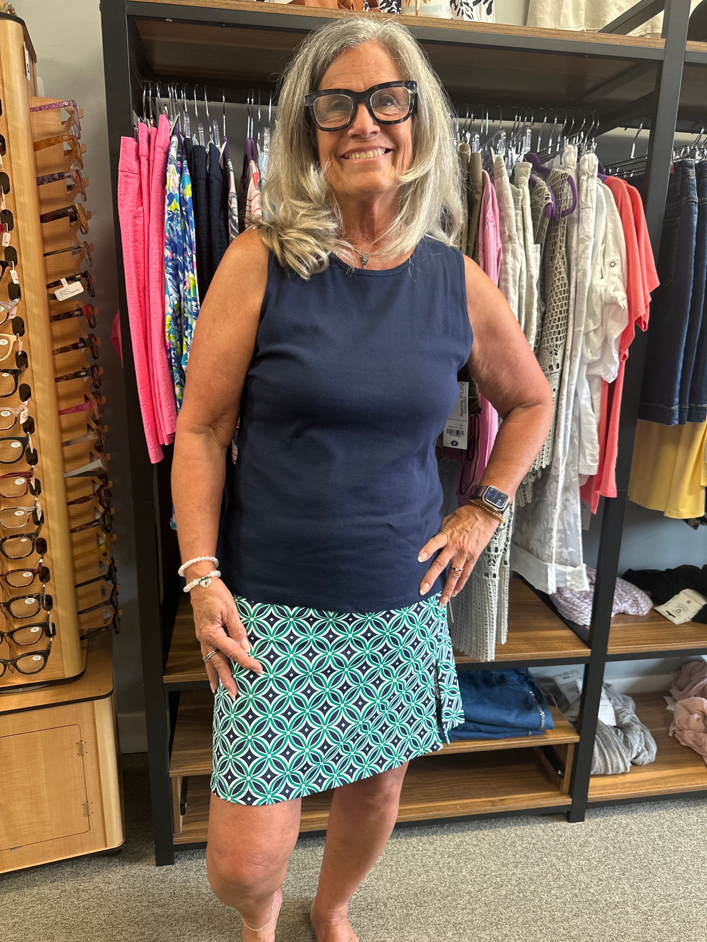 Zip Skort