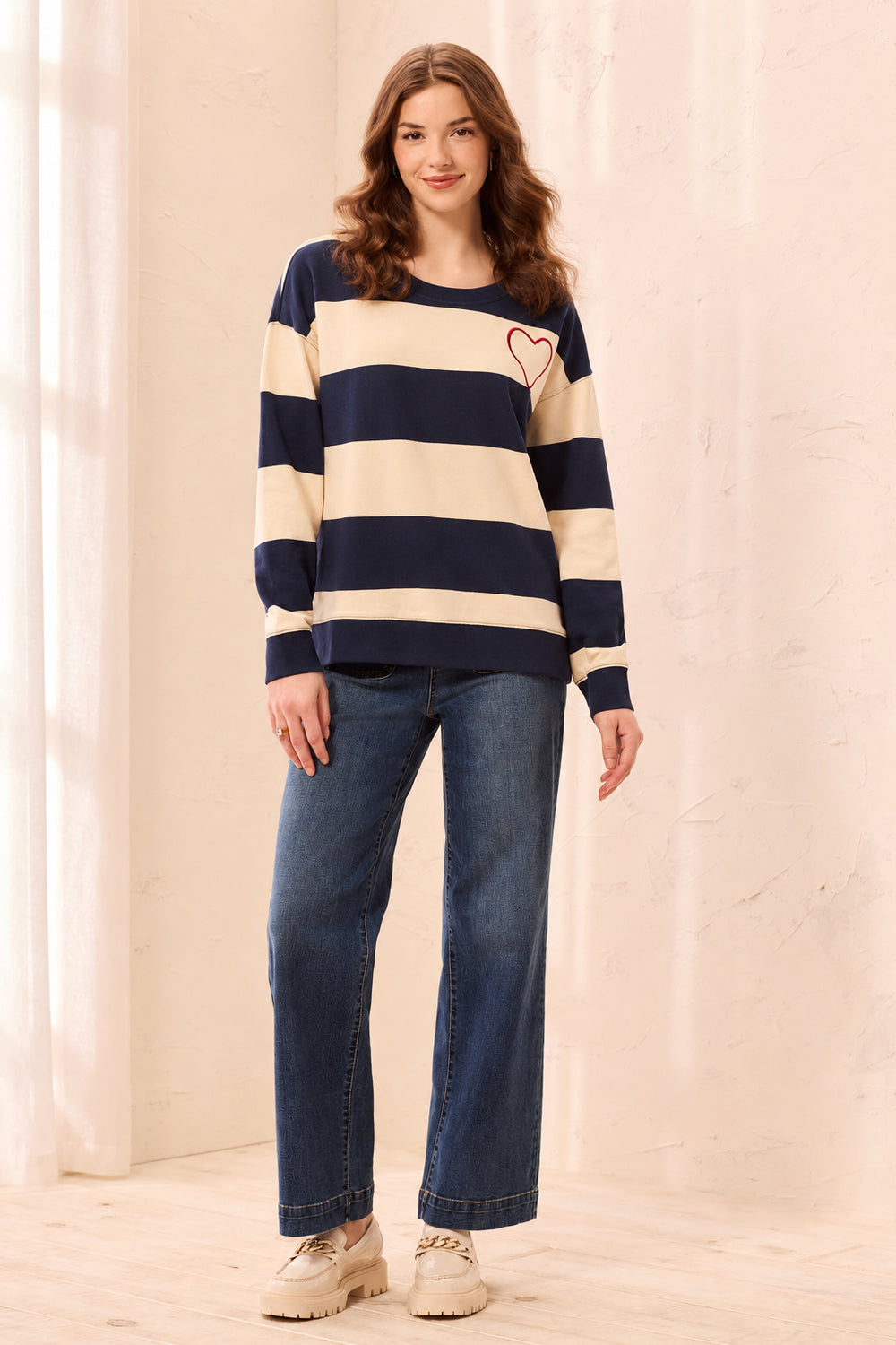 Heart Drop Pullover