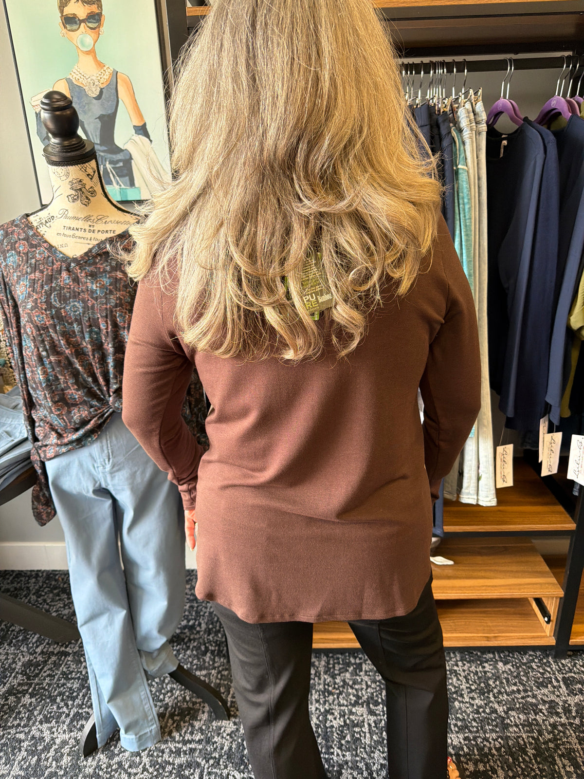 Two-Tone Long Sleeve