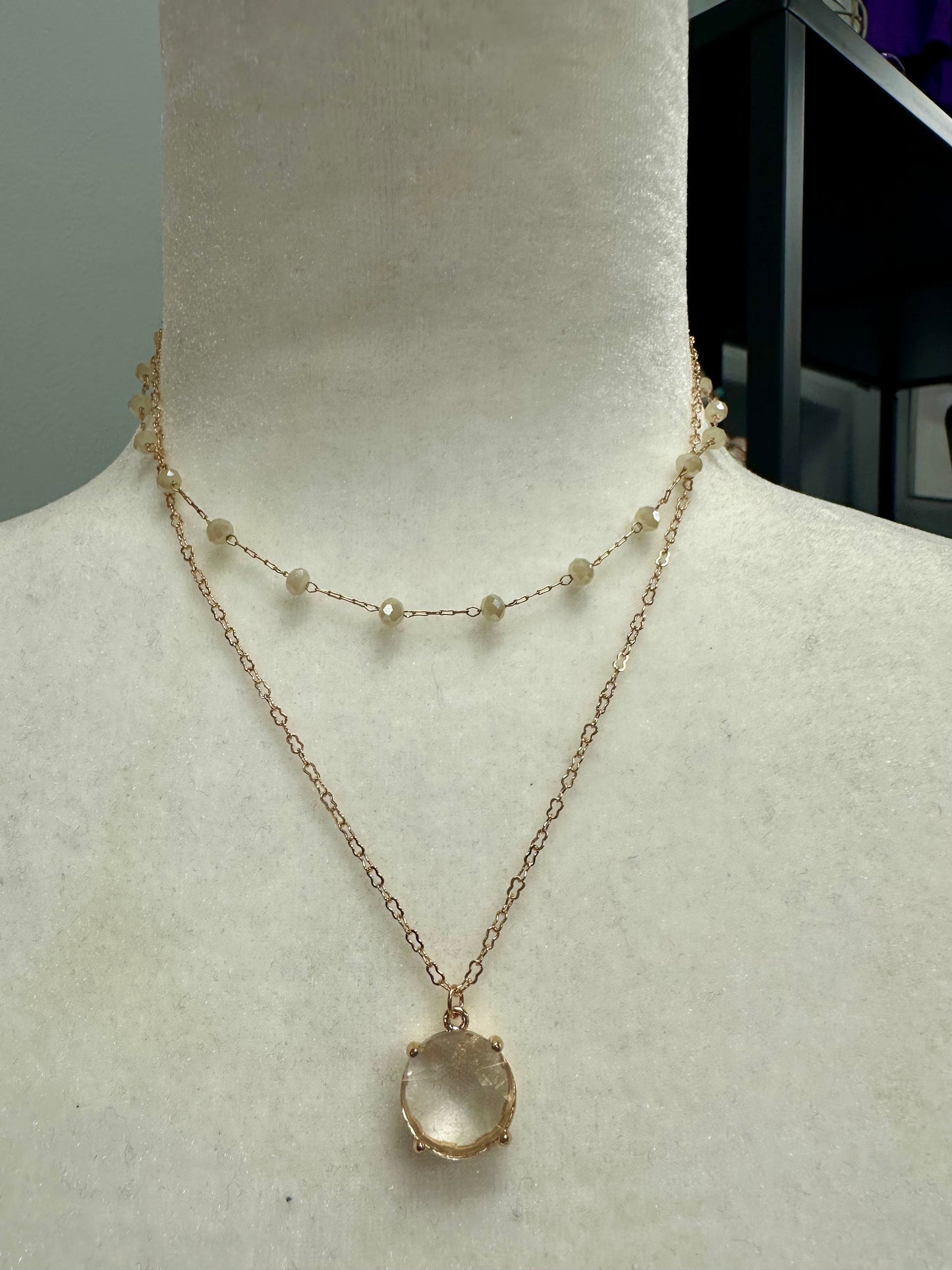 Gold Base Necklace