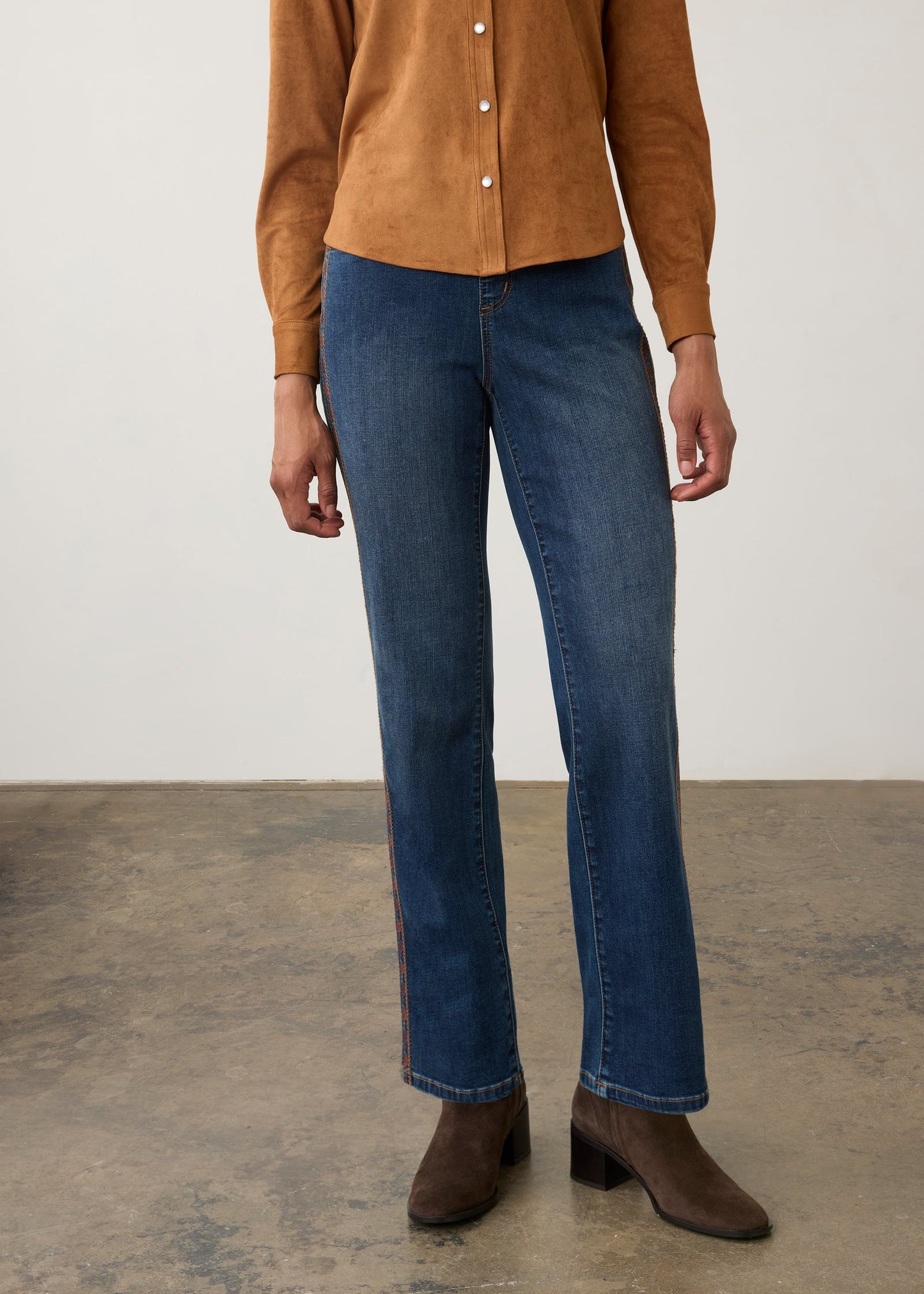 Straight Ankle Denim