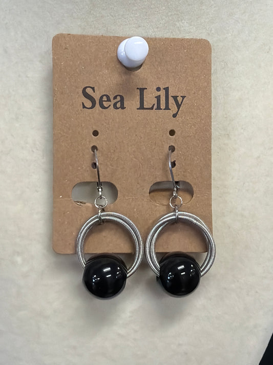 Black Bead Piano Wire