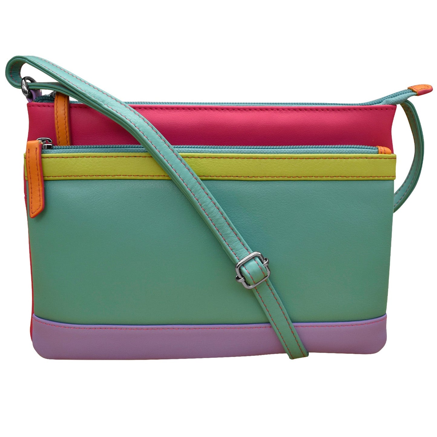 Double Zip Crossbody