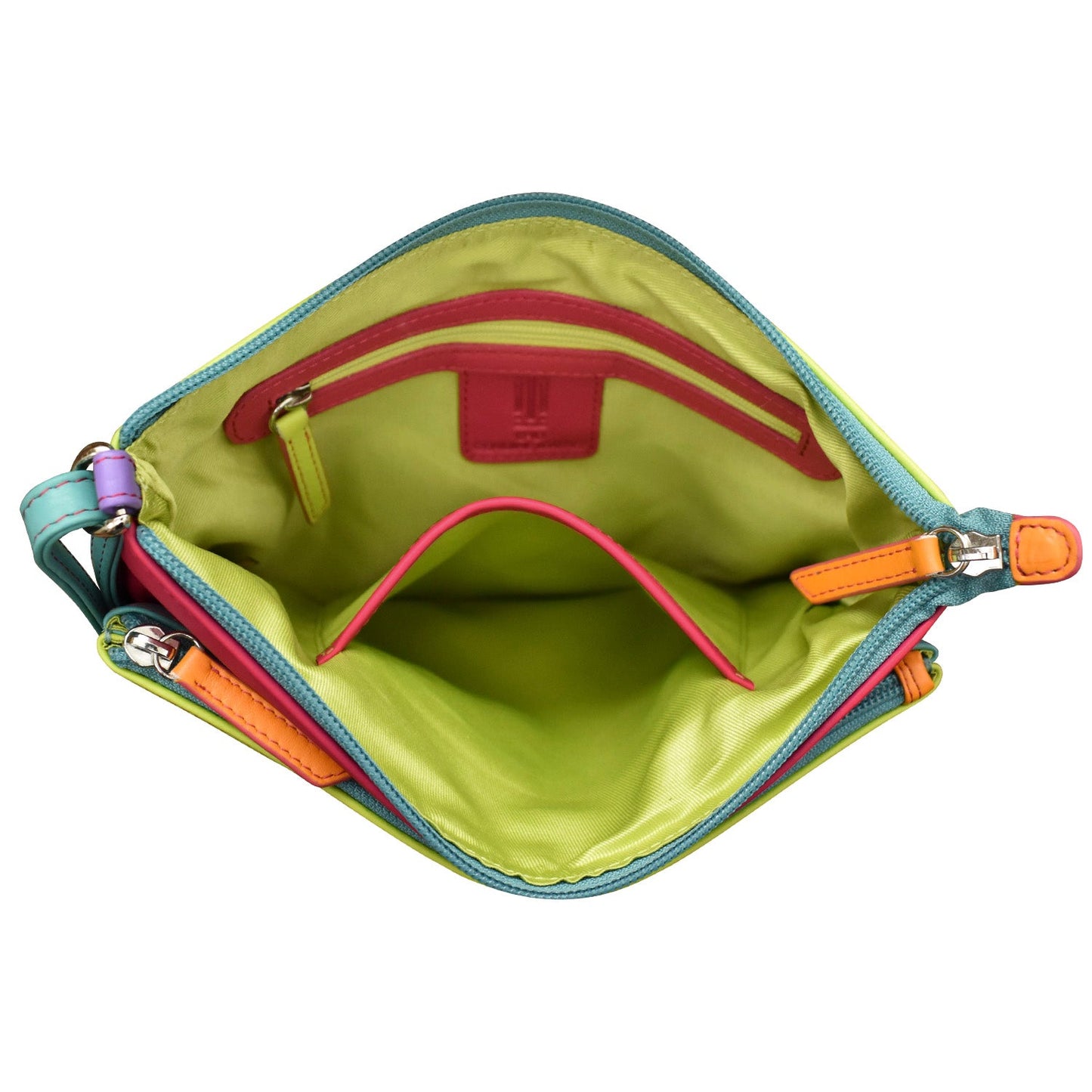 Double Zip Crossbody