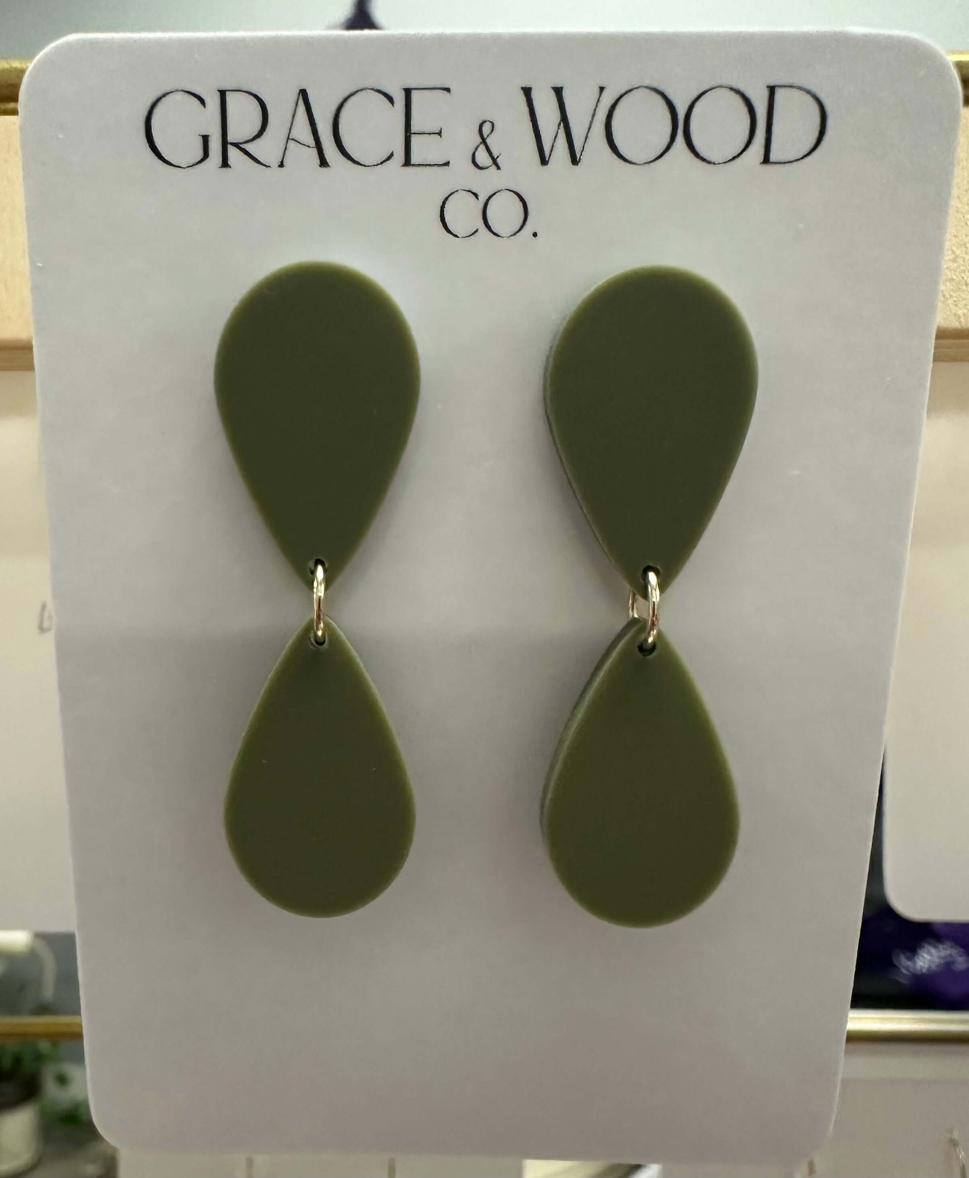 Grace & Wood Mirrored Teardrop