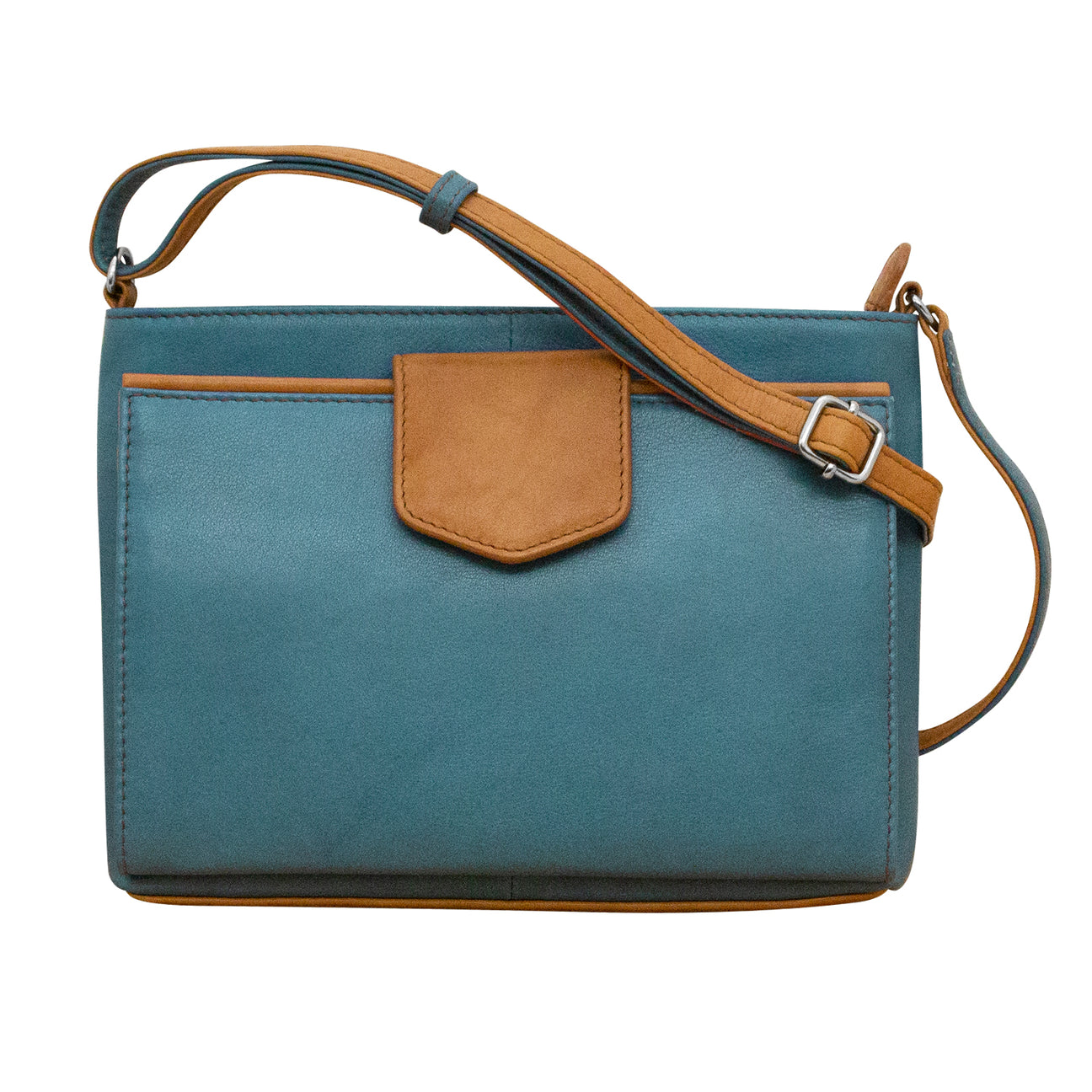 Pointed Tab Crossbody