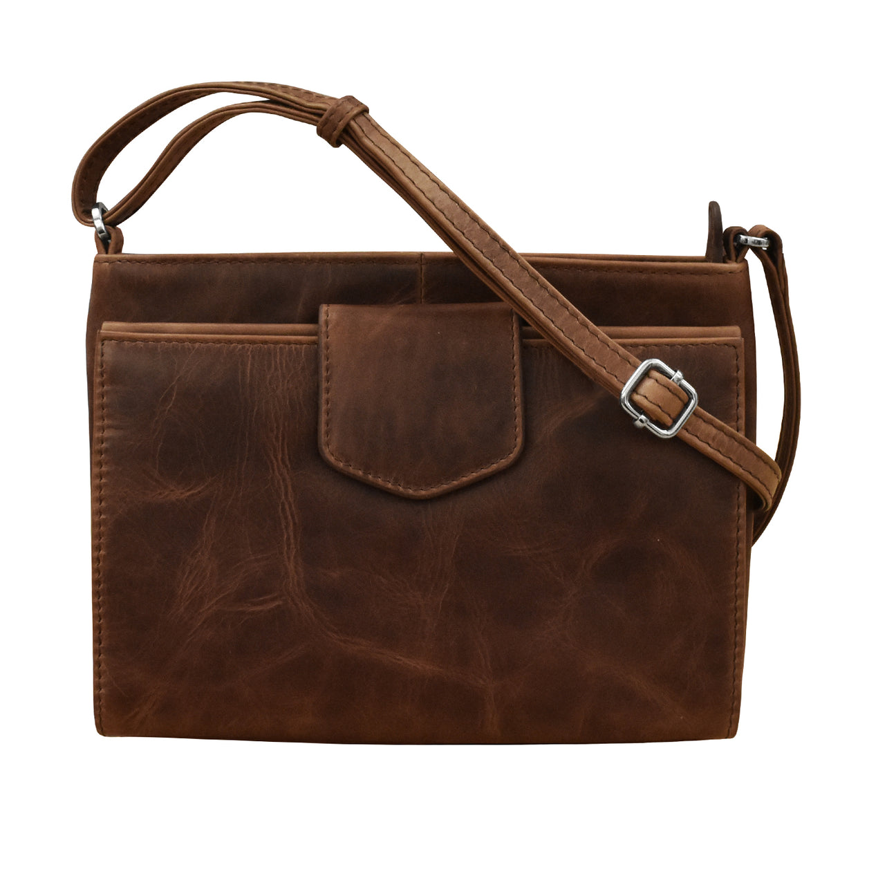 Pointed Tab Crossbody
