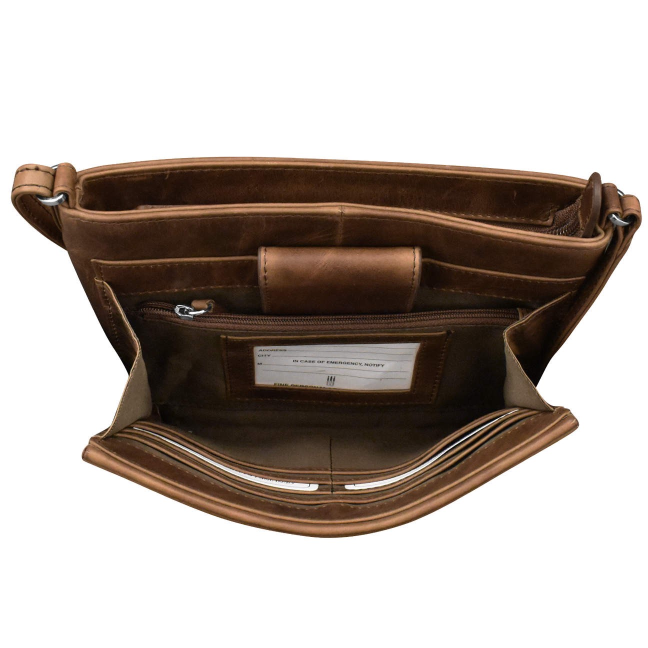 Pointed Tab Crossbody