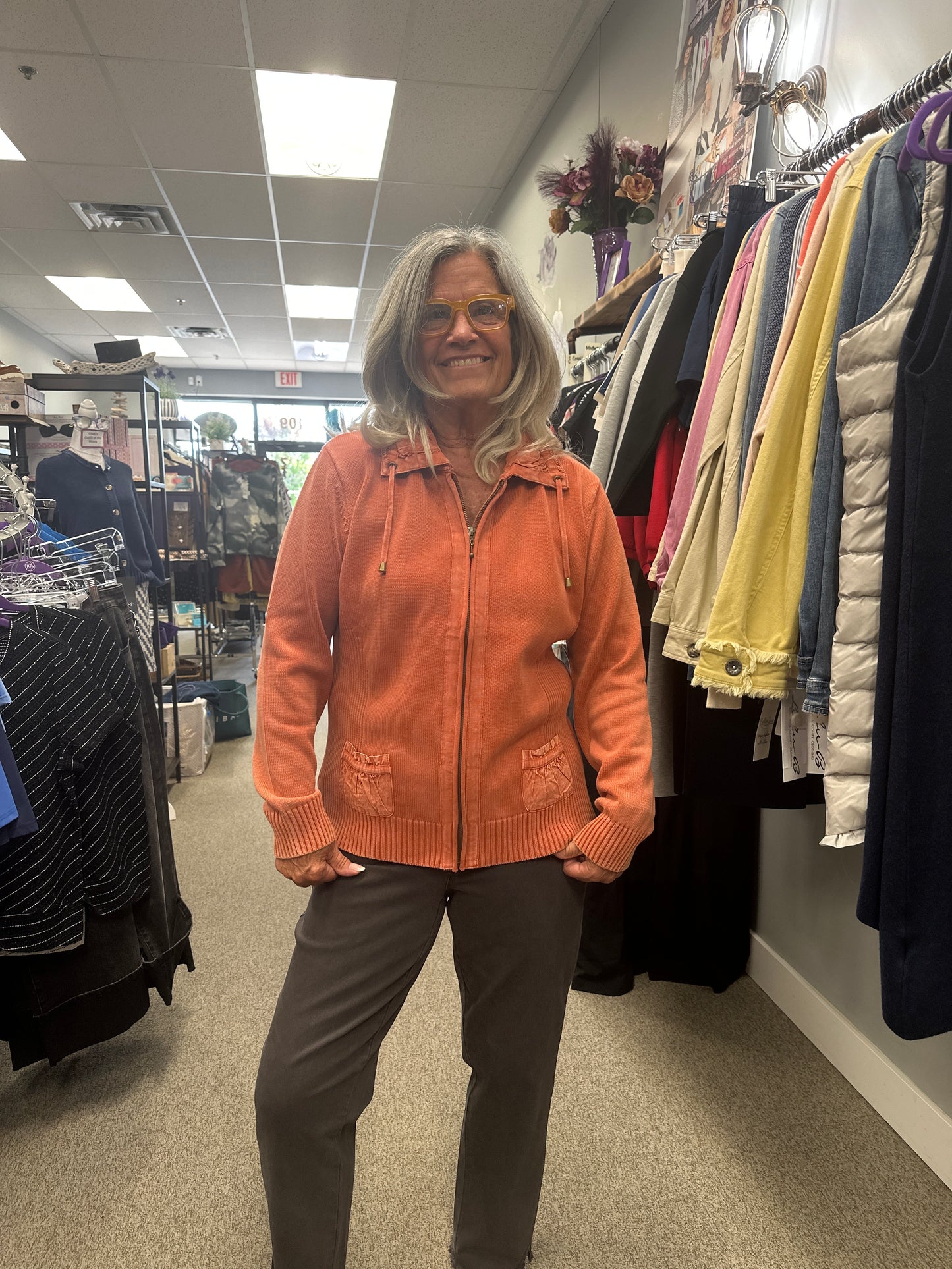 Full Zip Cardigan