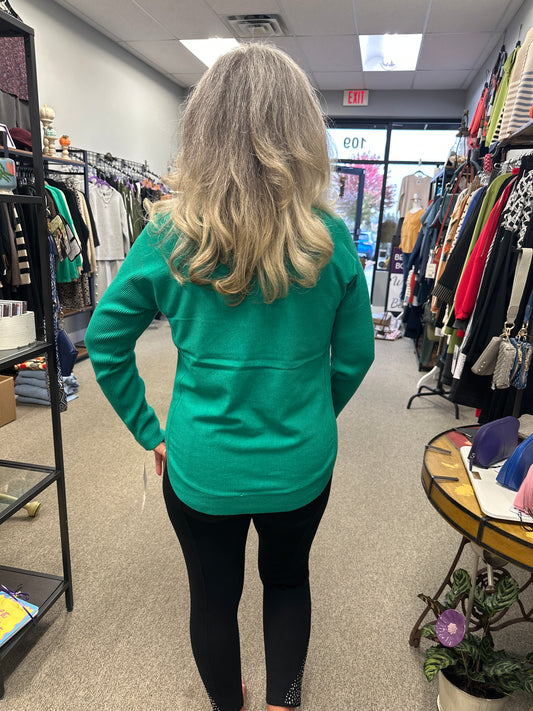 Pocket Scoop Neck