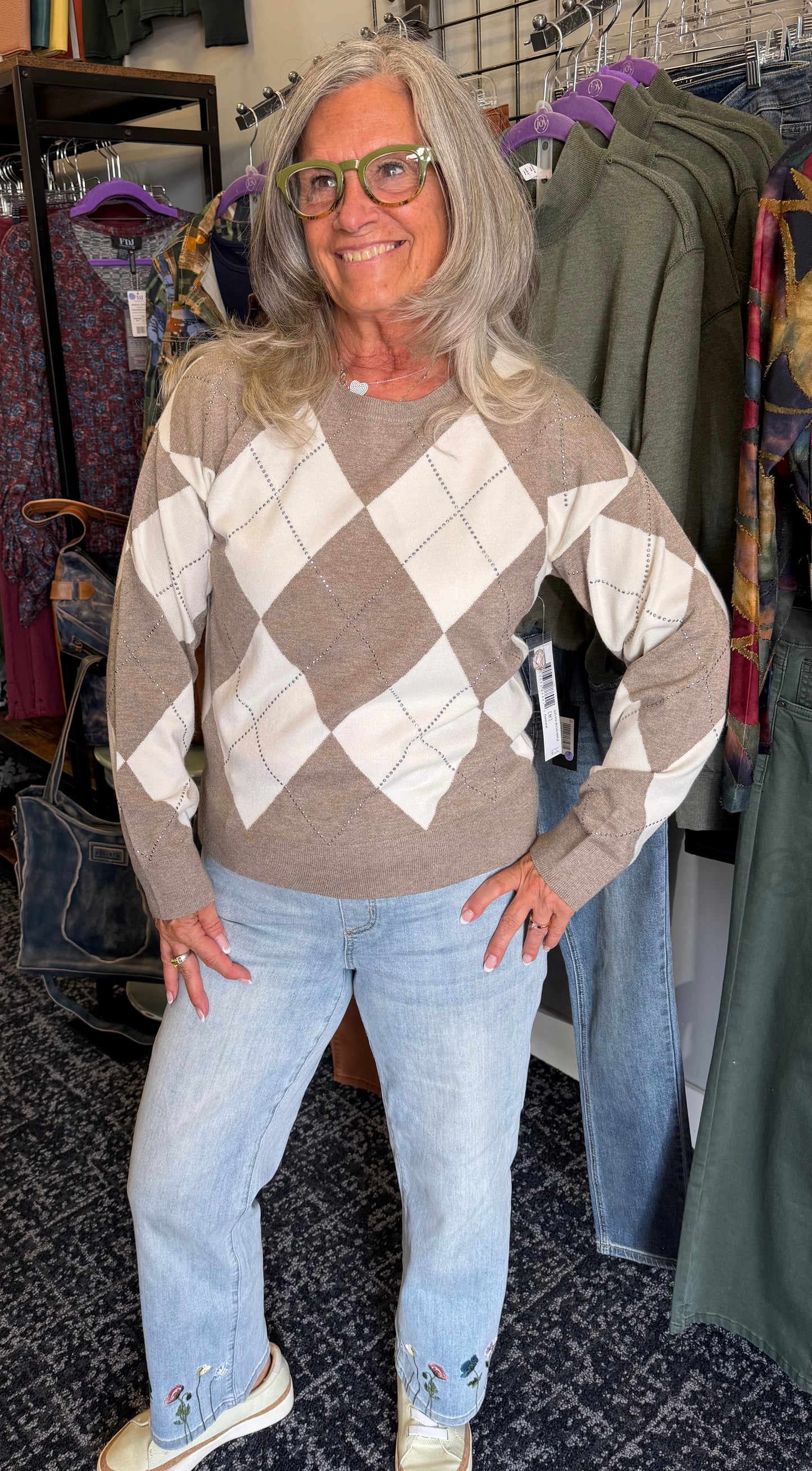 Stud Detail Sweater