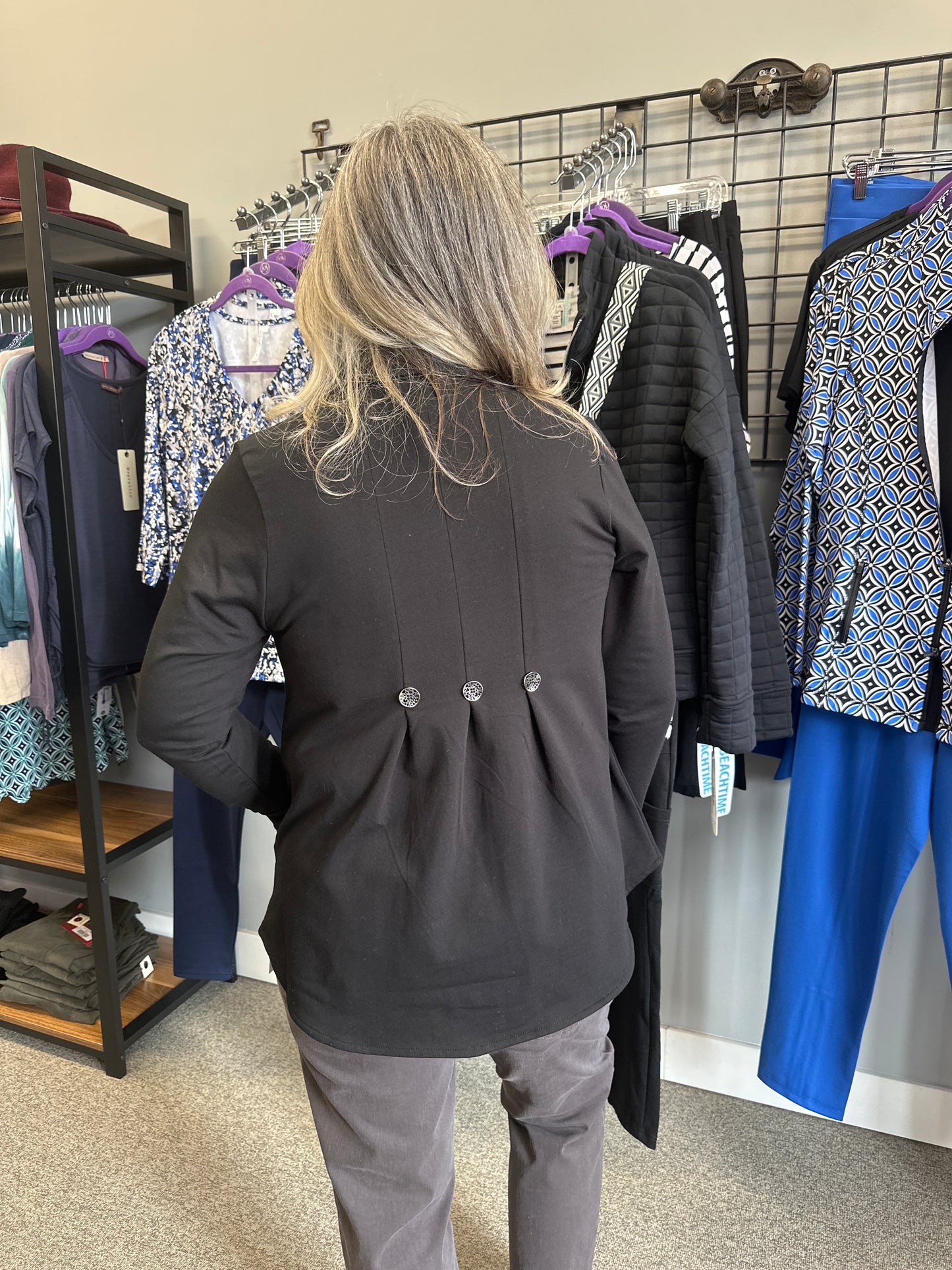 Button Back Jacket