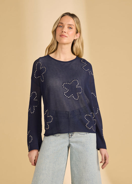 Embellished Sweater