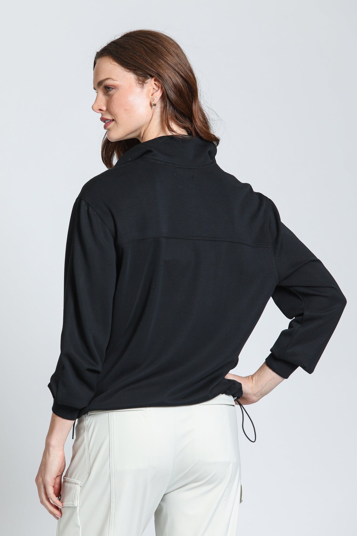 Half Zip Drawstring