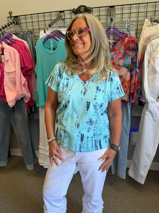 Tide Pool V-Neck