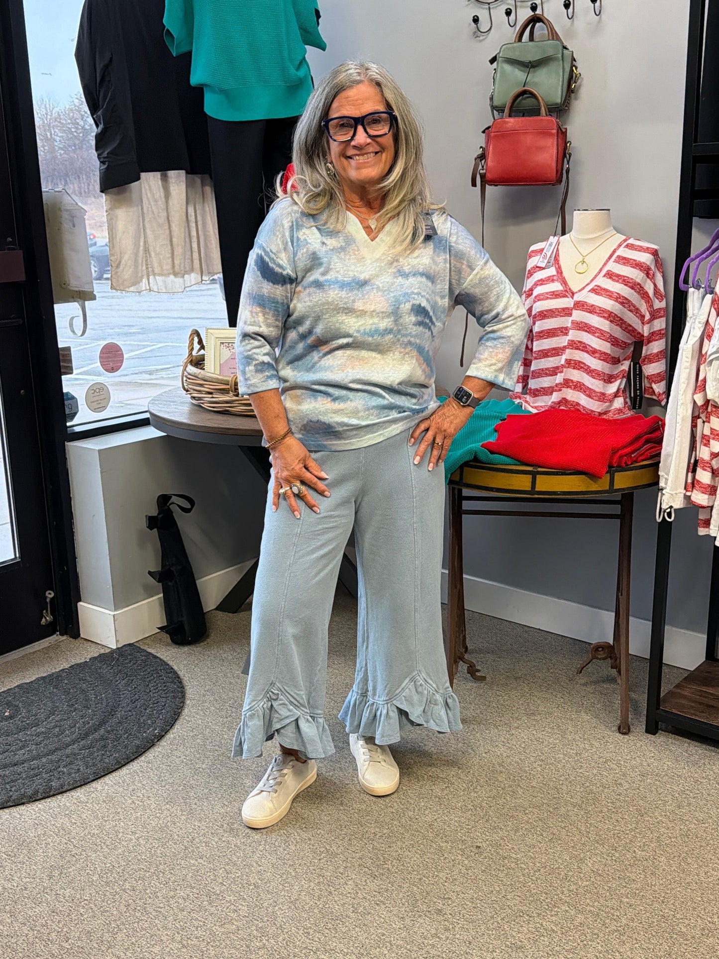 Akela Terry Ruffle