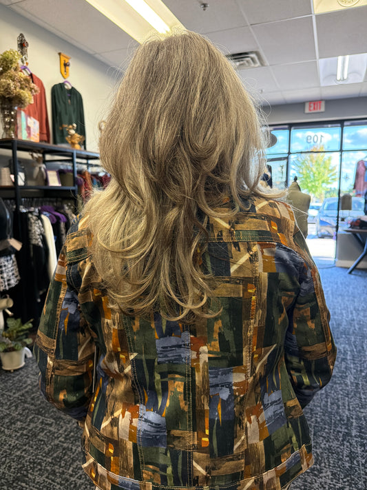 Mosaic  Denim Jacket