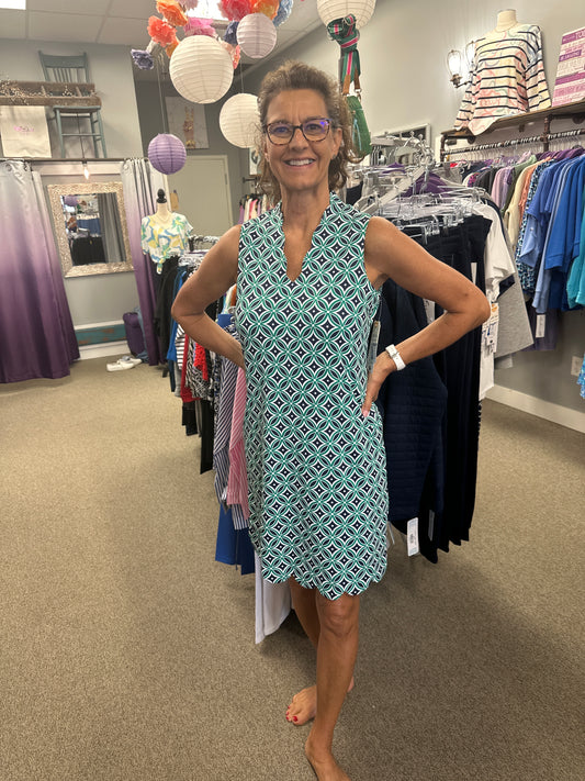 Scalloped Dress