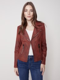 Vintage Faux Leather Jacket