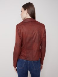 Vintage Faux Leather Jacket