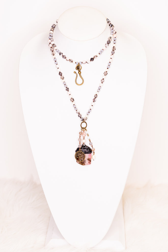 Bella Mauve Necklace