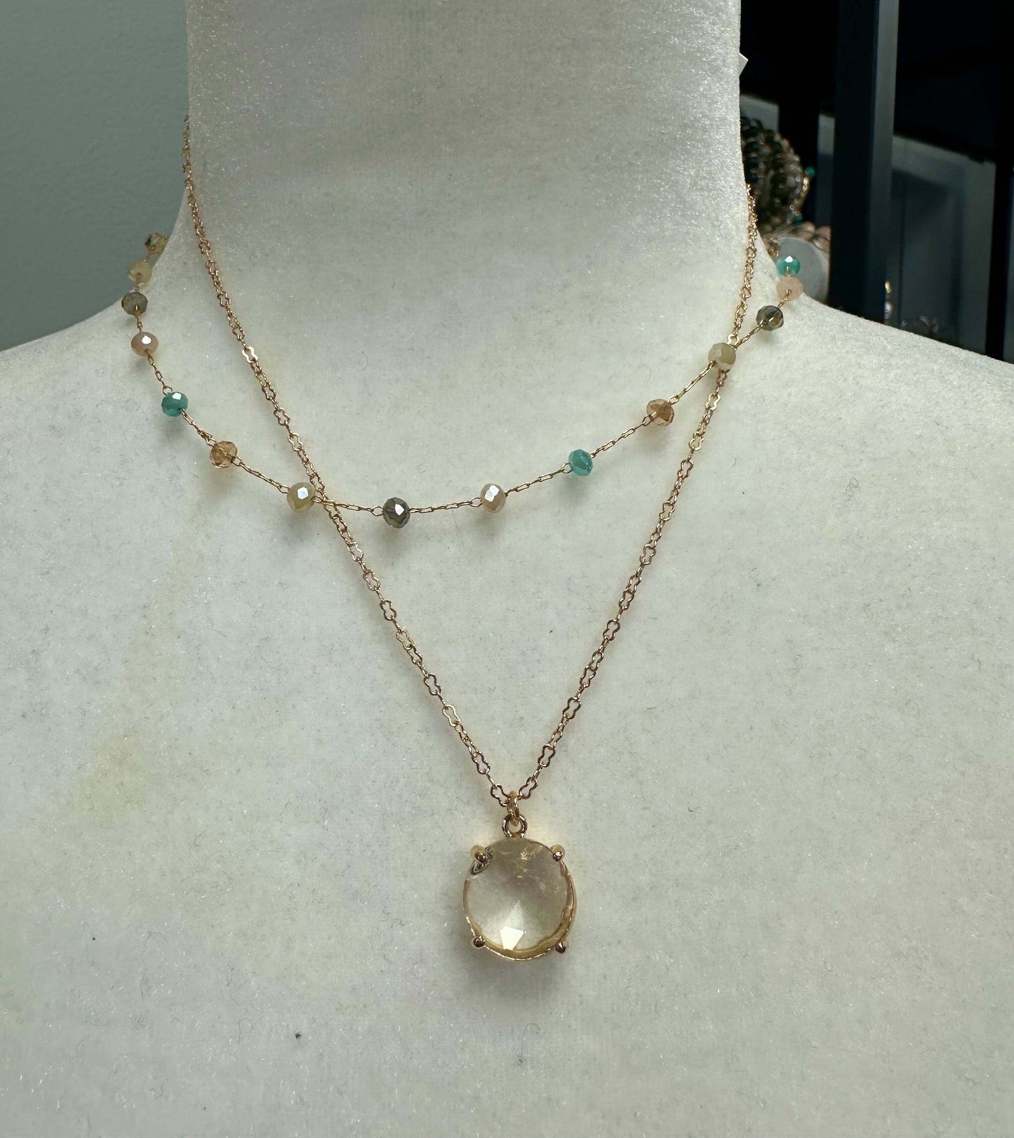 Gold Base Necklace