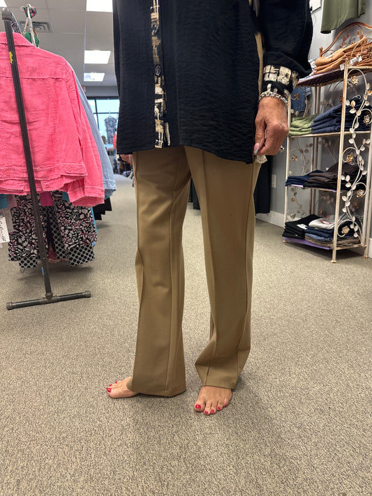 Ponte Pin Tuck Flare
