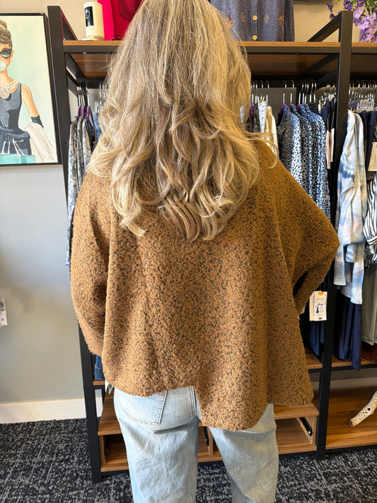 Mixed Media Toffee Top