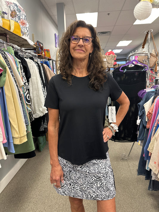Round Neck Short Sleeve