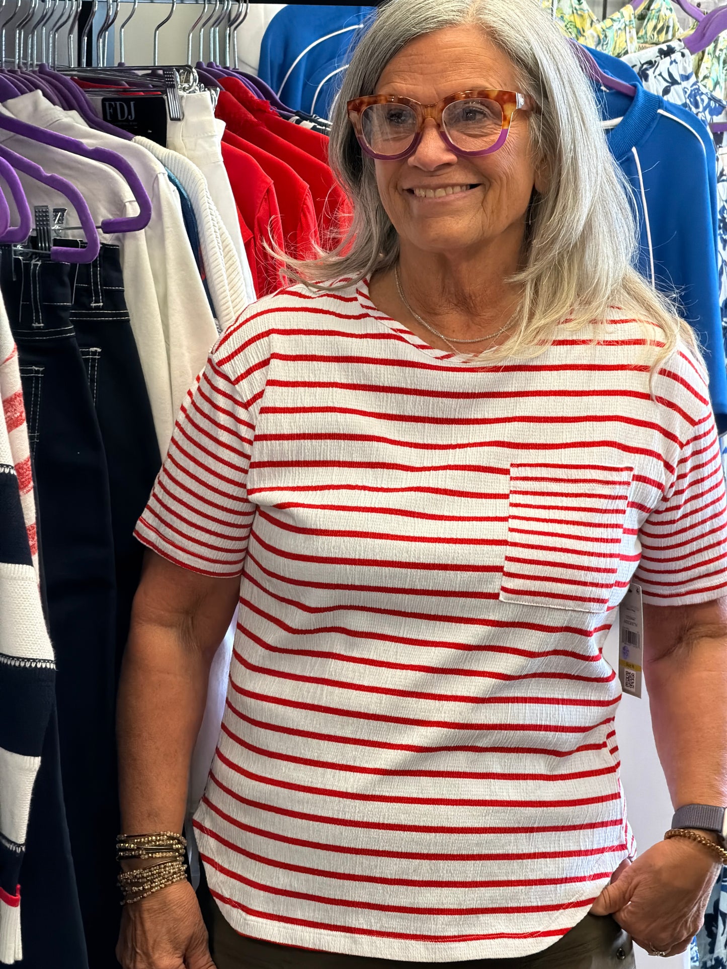 Drop Shoulder Scoop Neck