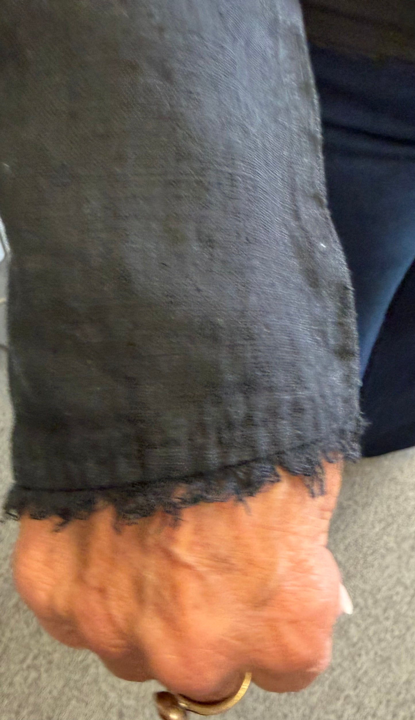 Fringed Linen Jacket