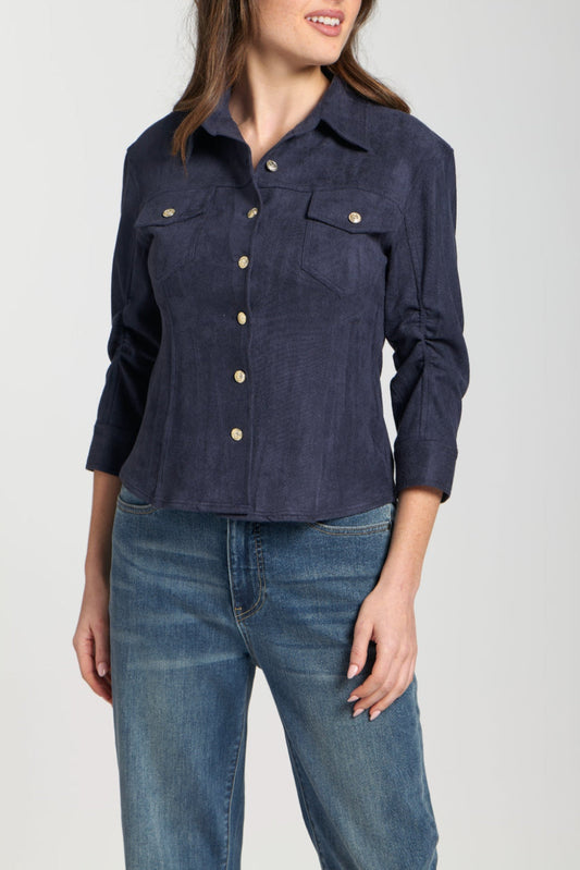 Vegan Shirt Jacket
