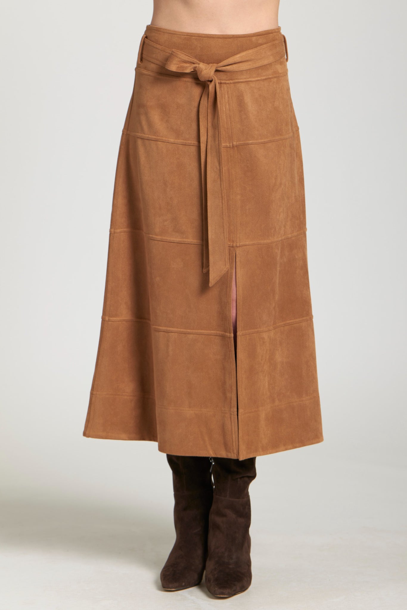 Vegan Suede Skirt