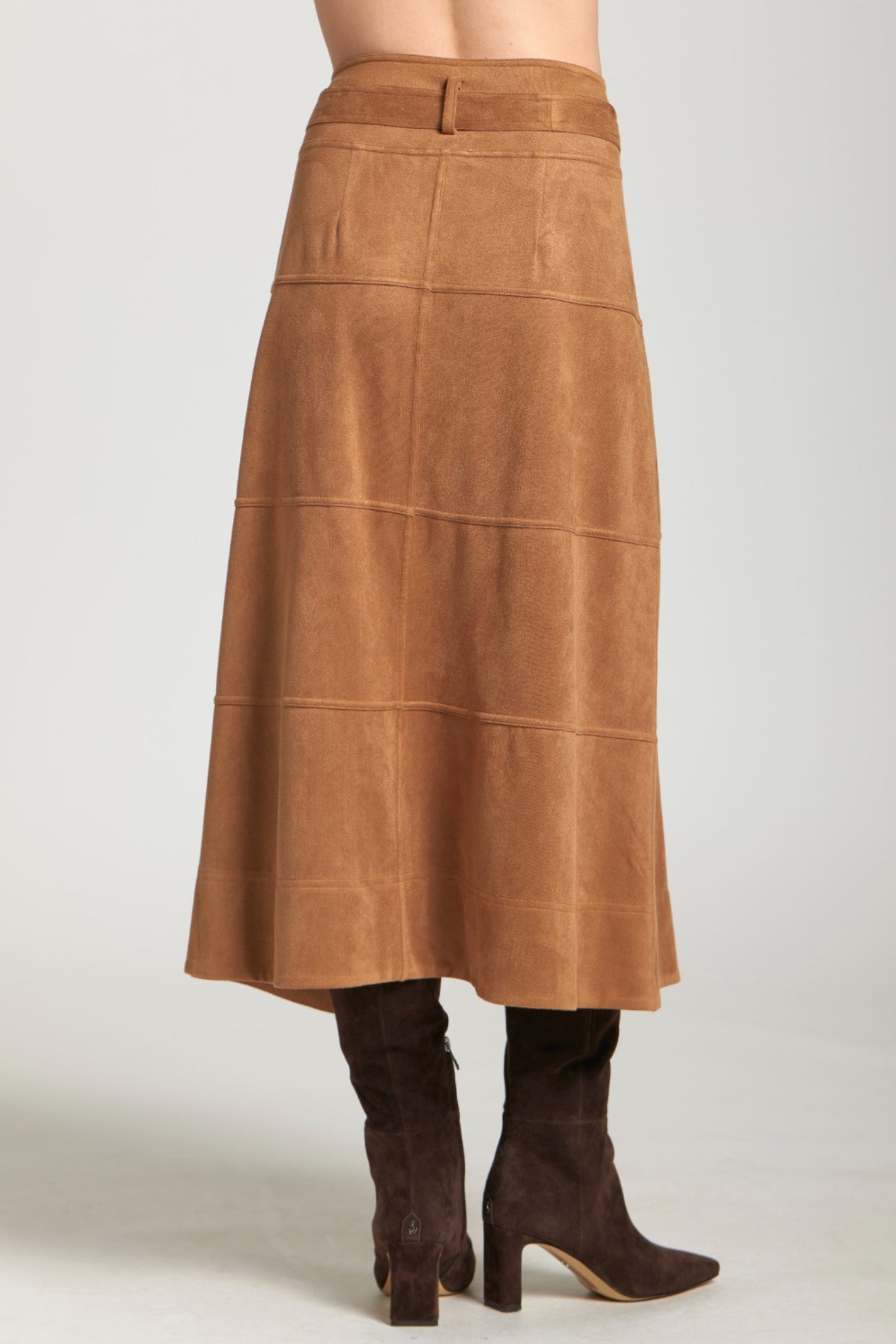 Vegan Suede Skirt
