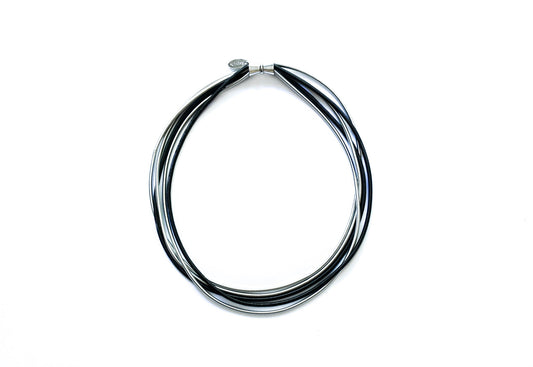 5 Strand Piano Wire Necklace