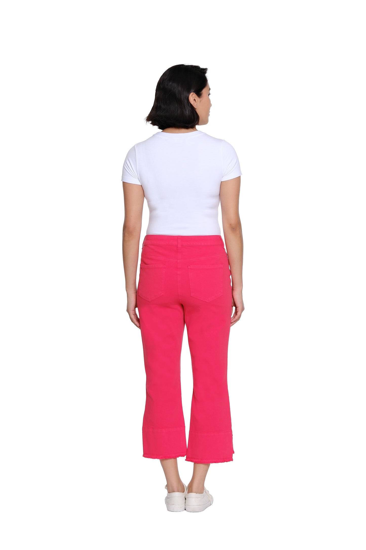 Fiery Red Crop Pant