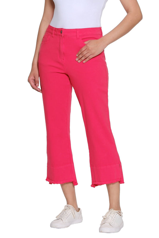 Fiery Red Crop Pant