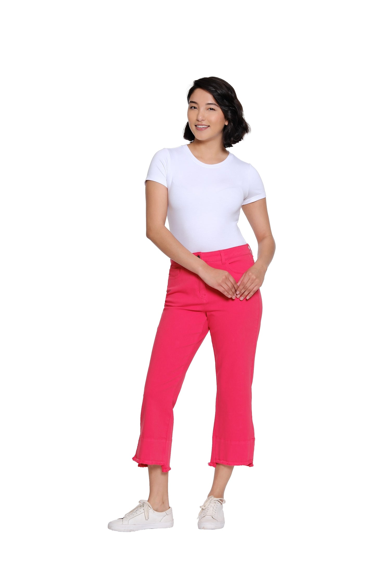 Fiery Red Crop Pant