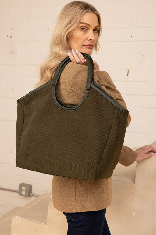 Piper Corduroy Tote