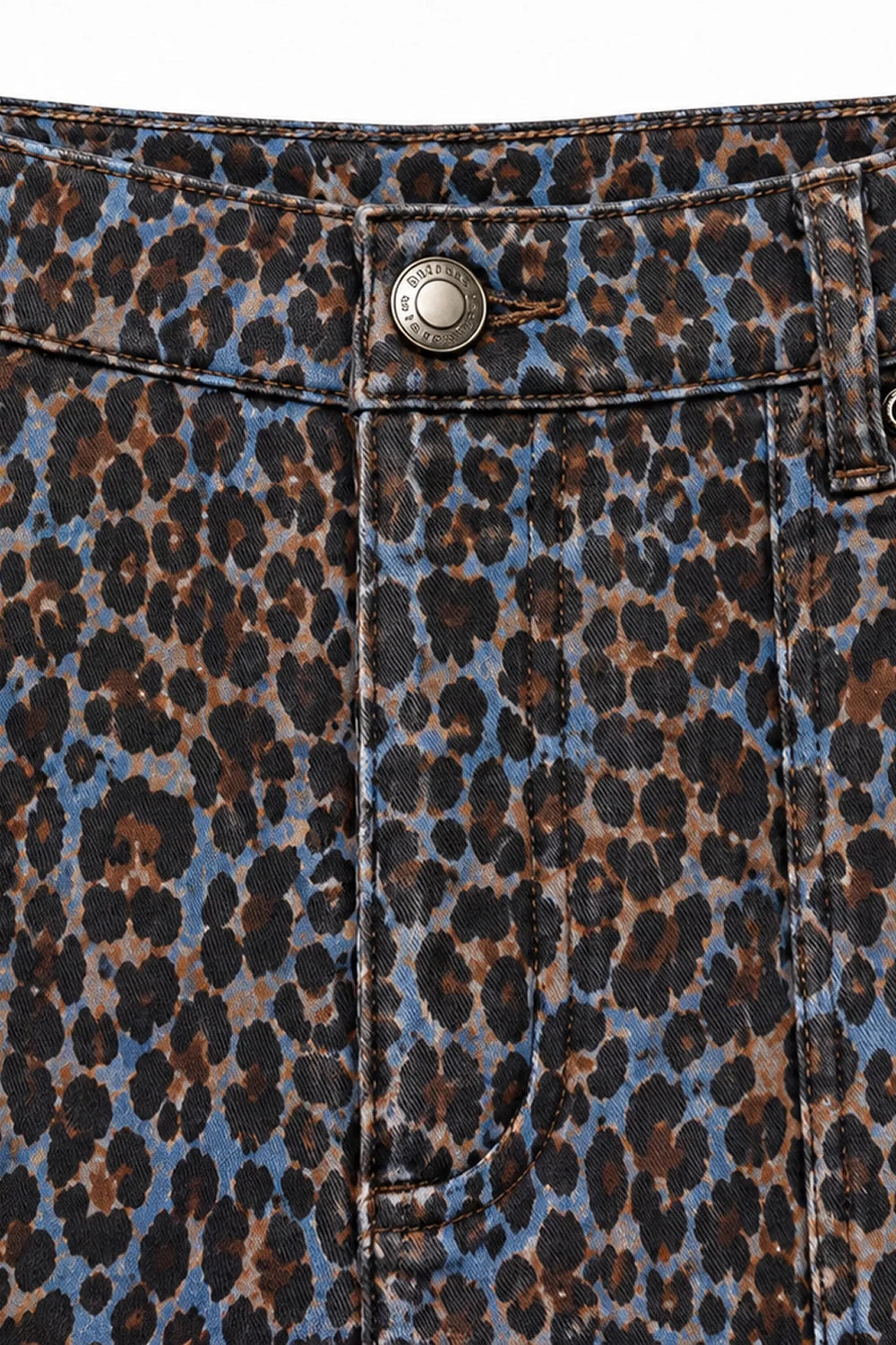 Indigo Cheetah Denim