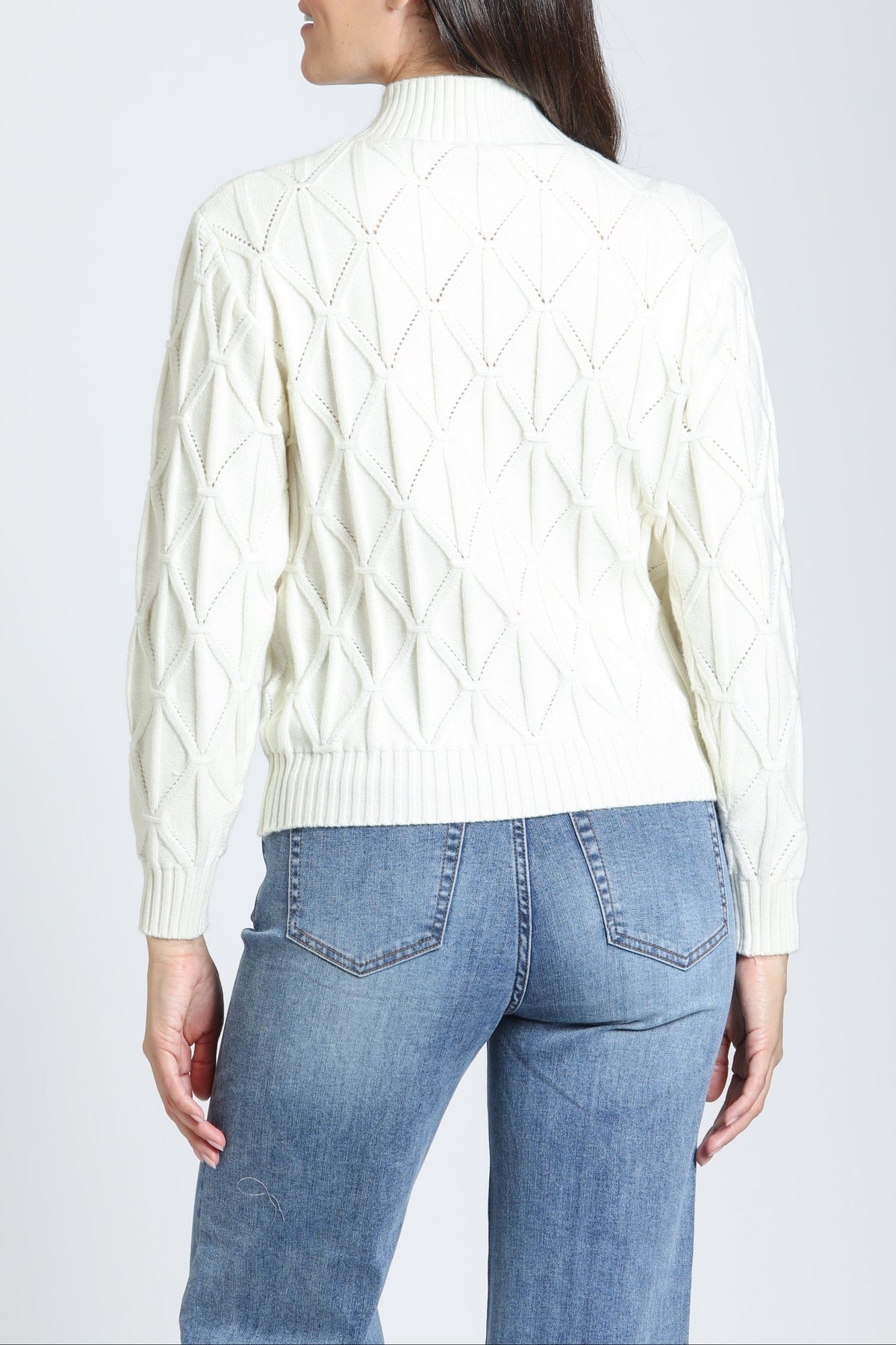 Diamond Cable Sweater